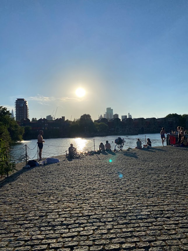 Shadwell Basin, one of the best places to swim in London